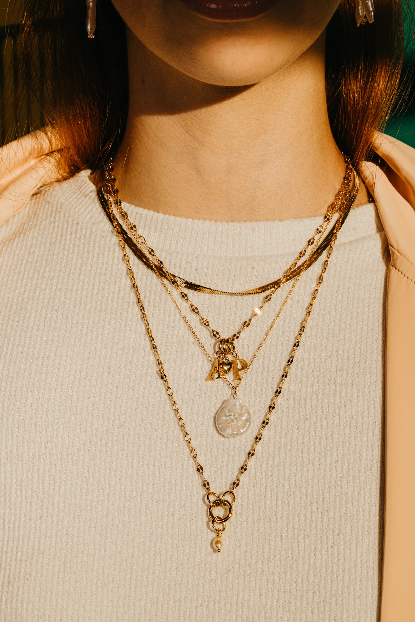 Tiny heart charm C20