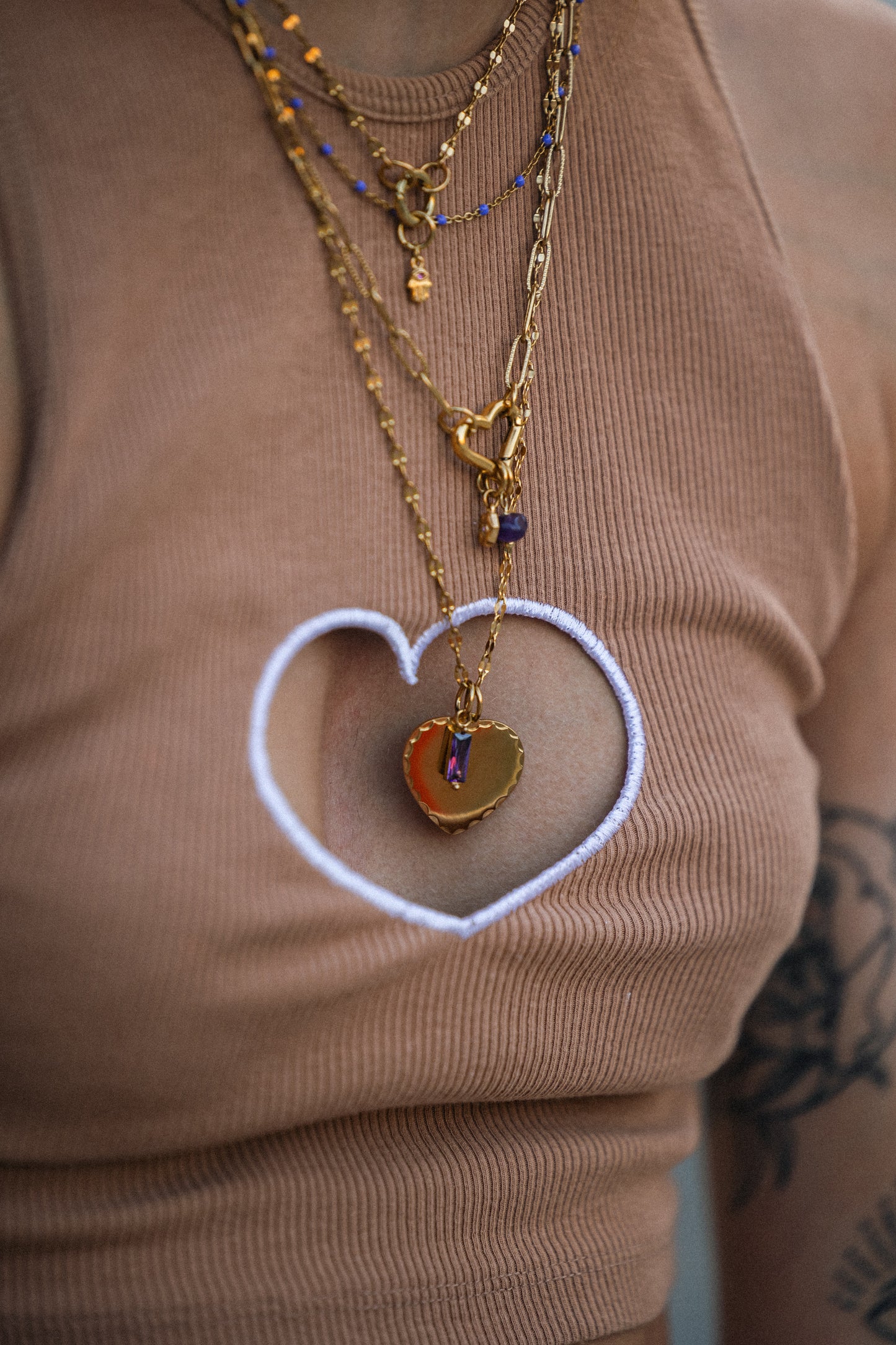 Paperclip CYO necklace N28