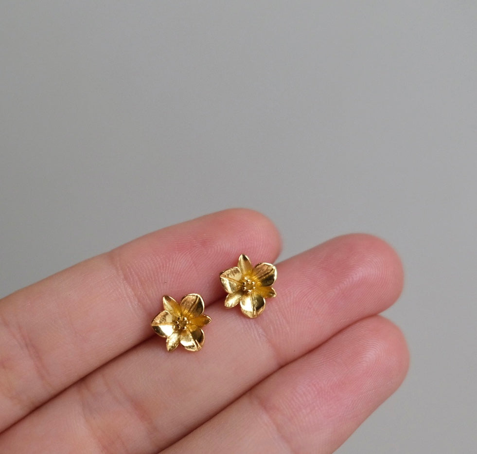 Wild rose studs E54
