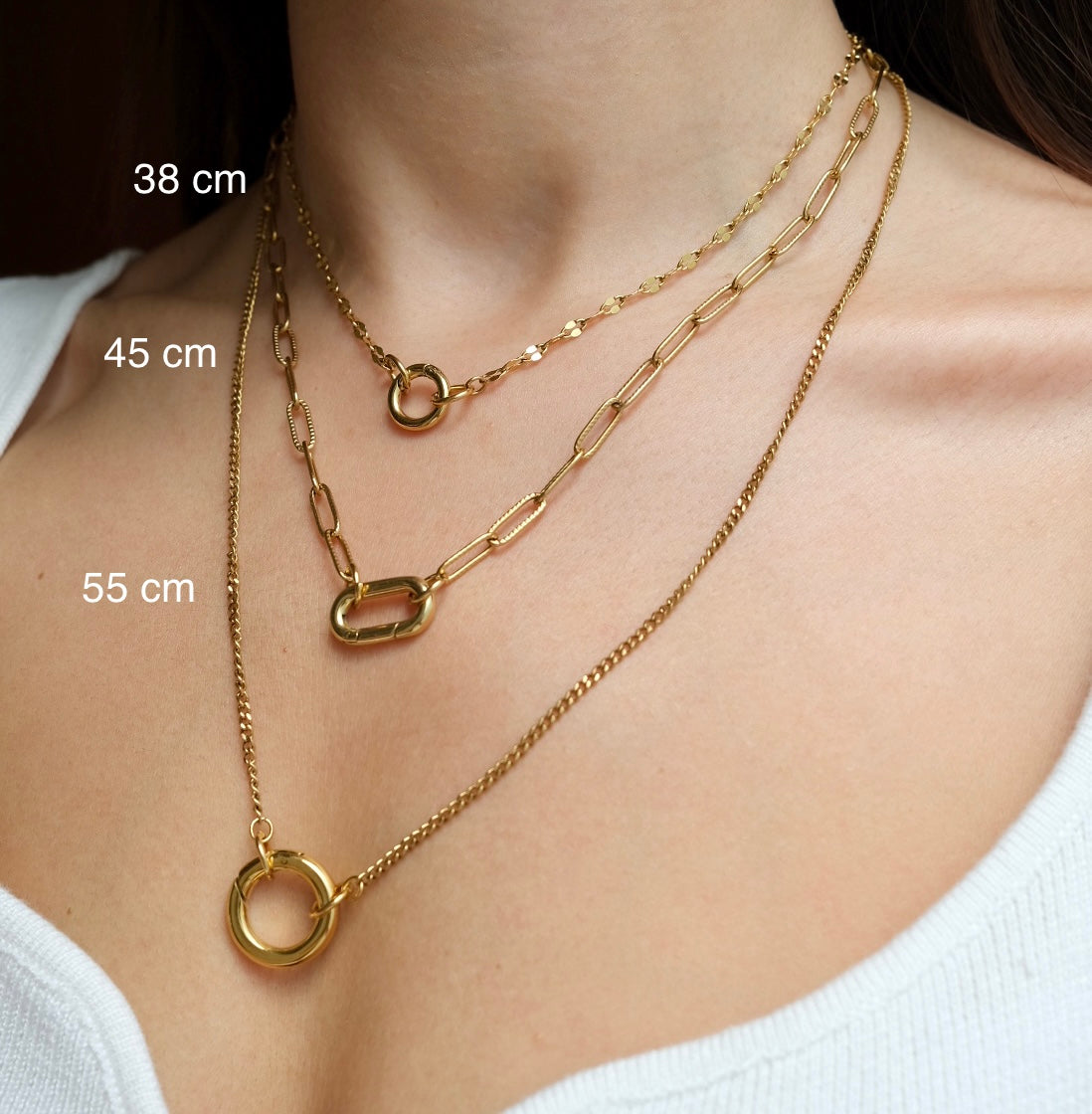 Paperclip CYO necklace N28