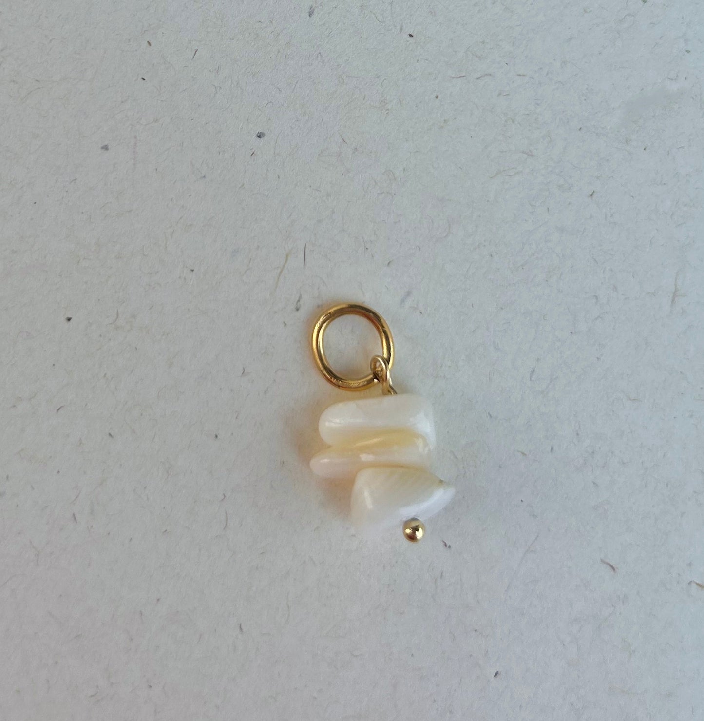 White coral charm C45