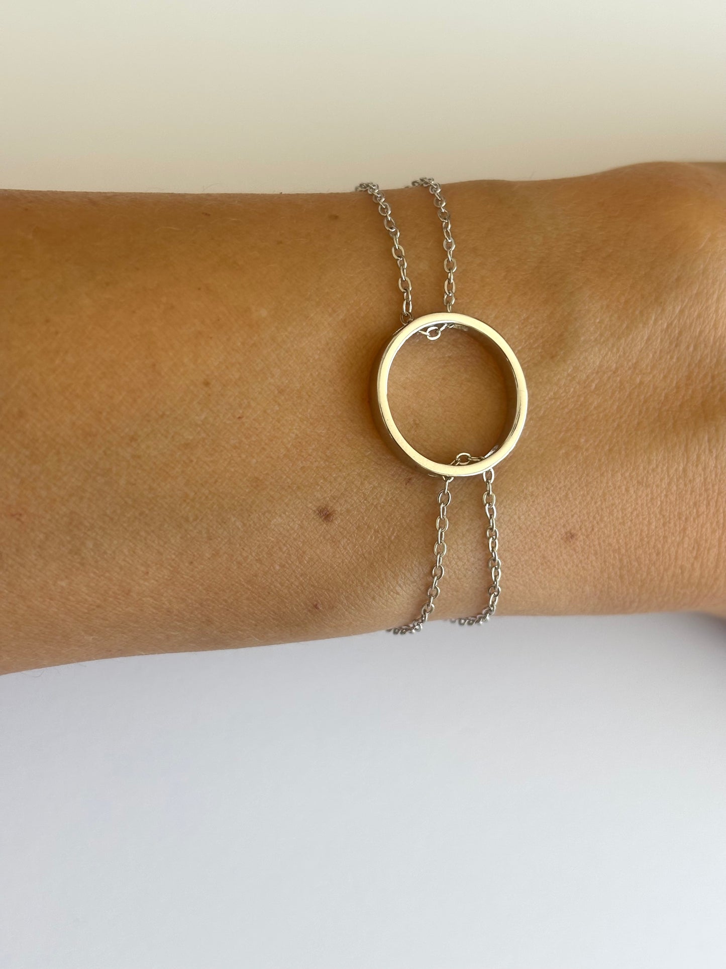 Halo Silver Bracelet B8