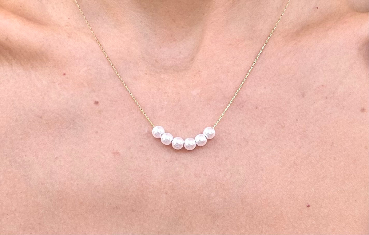 Kylie Pearl necklace N37