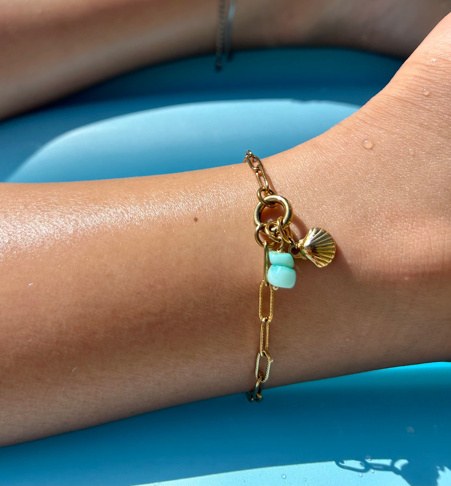 Paperclip CYO anklet bracelet