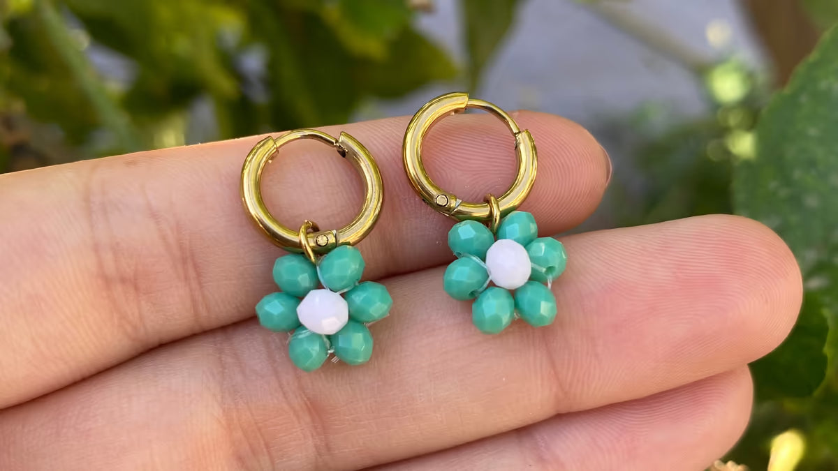 Florescence earrings E52