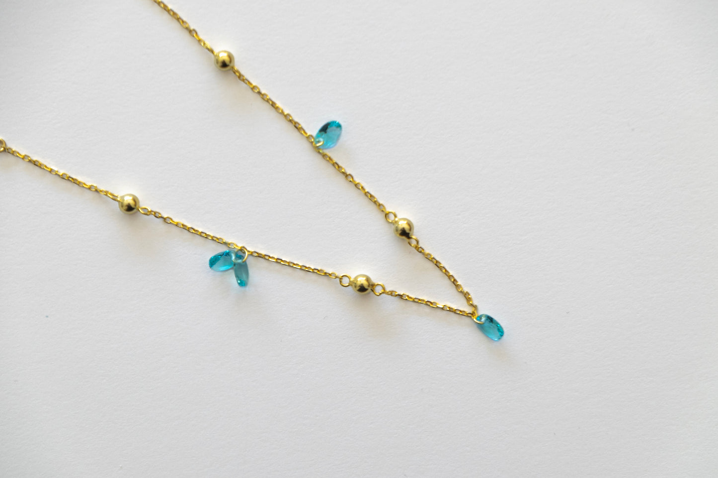 Aegean Drop Anklet W4