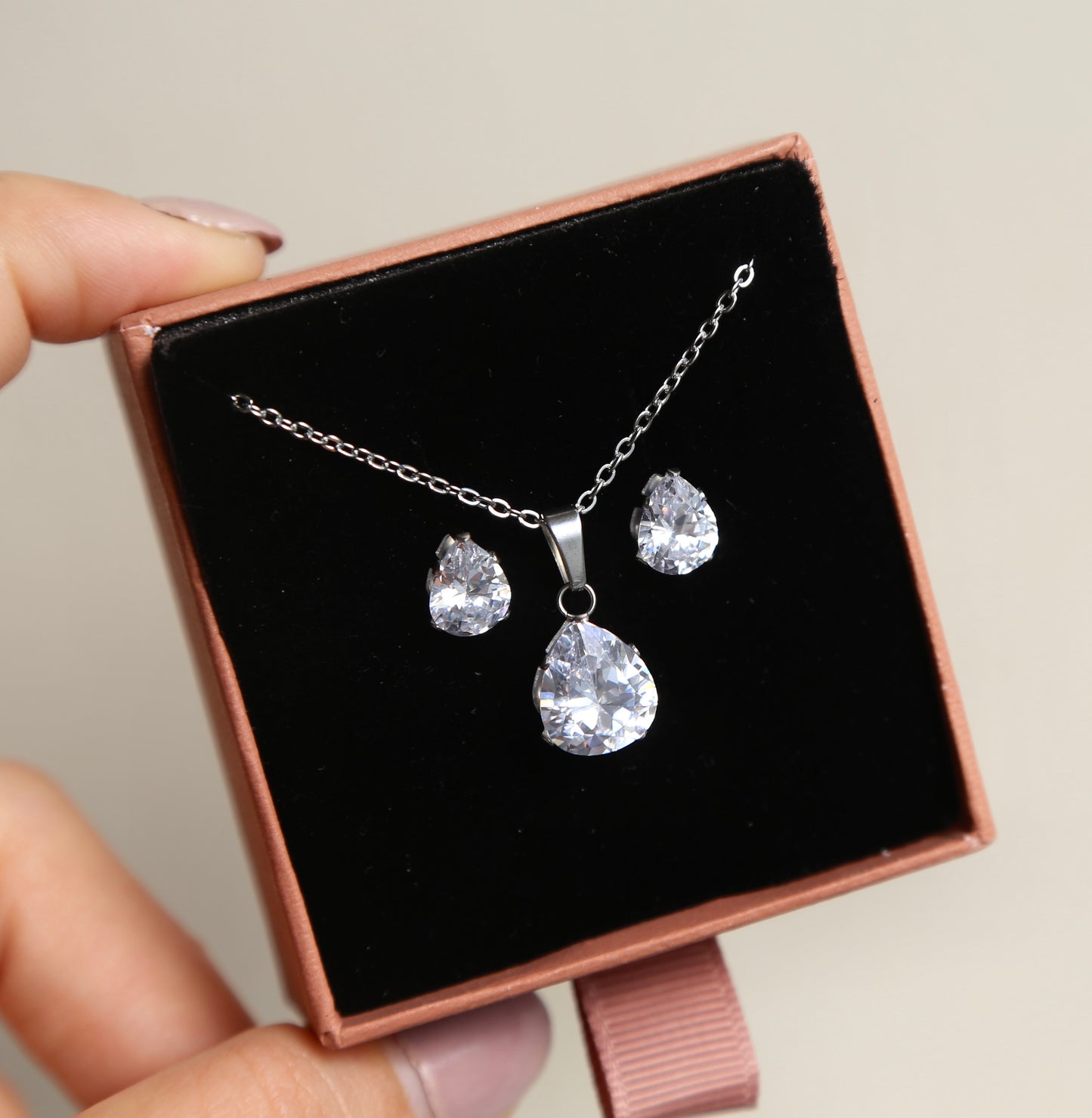 Sparkling wine earrings E70
