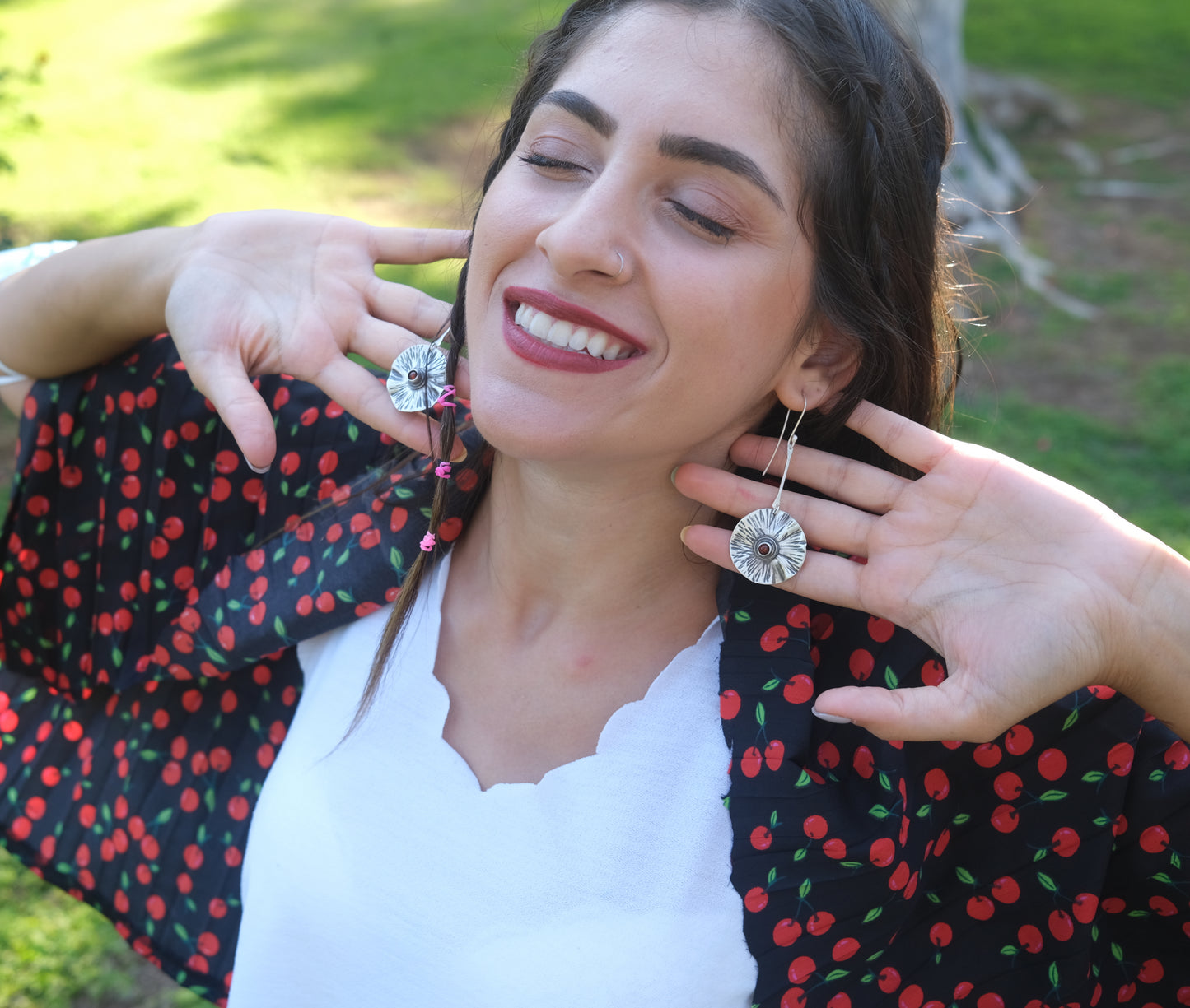 Louloudia se potiri - earrings E50