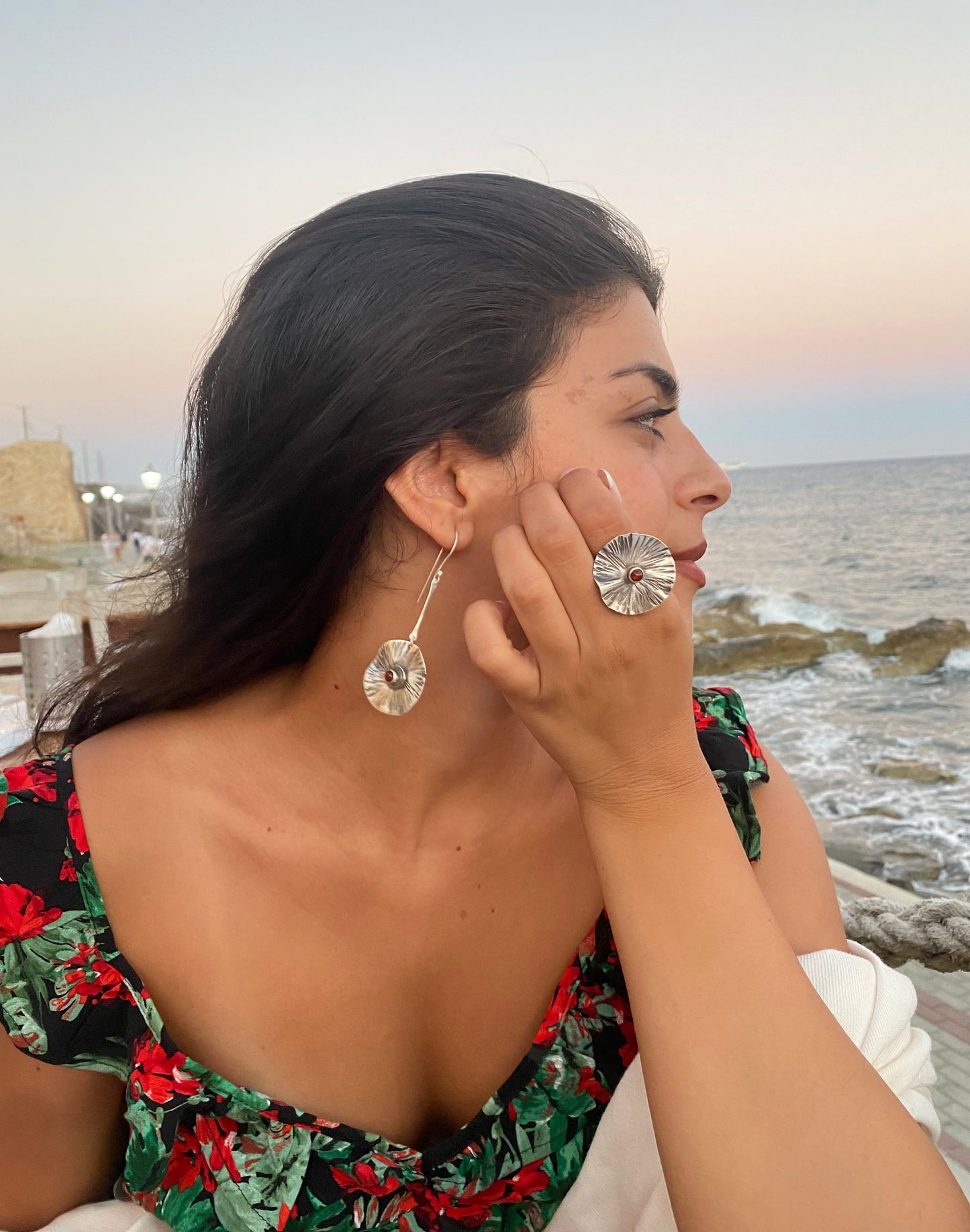 Louloudia se potiri - earrings E50