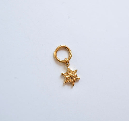 Tiny bellflower charm C9