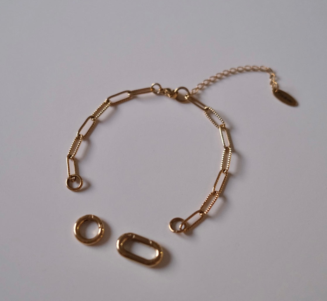 Paperclip CYO bracelet