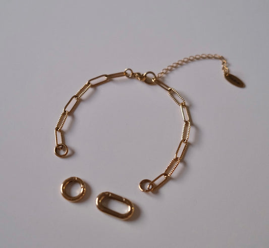 Paperclip CYO bracelet