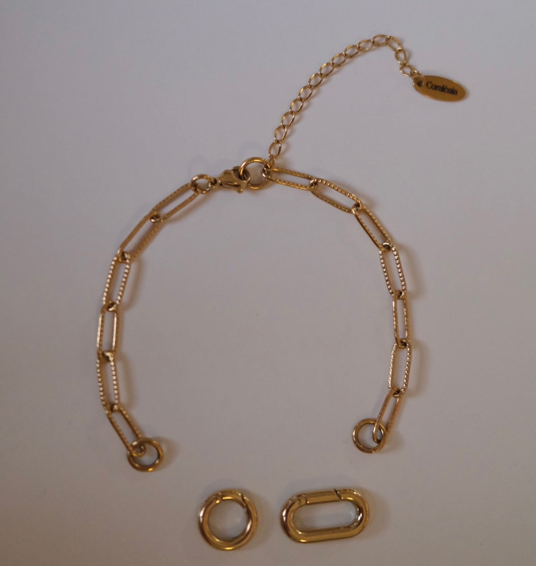 Paperclip CYO bracelet