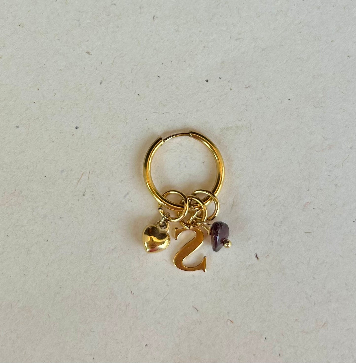 Tiny heart charm C20