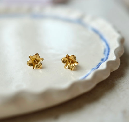 Wild rose studs E54