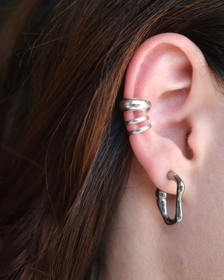 Nebula bold ear cuff E22