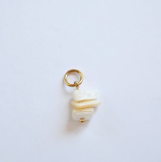 White coral charm C45