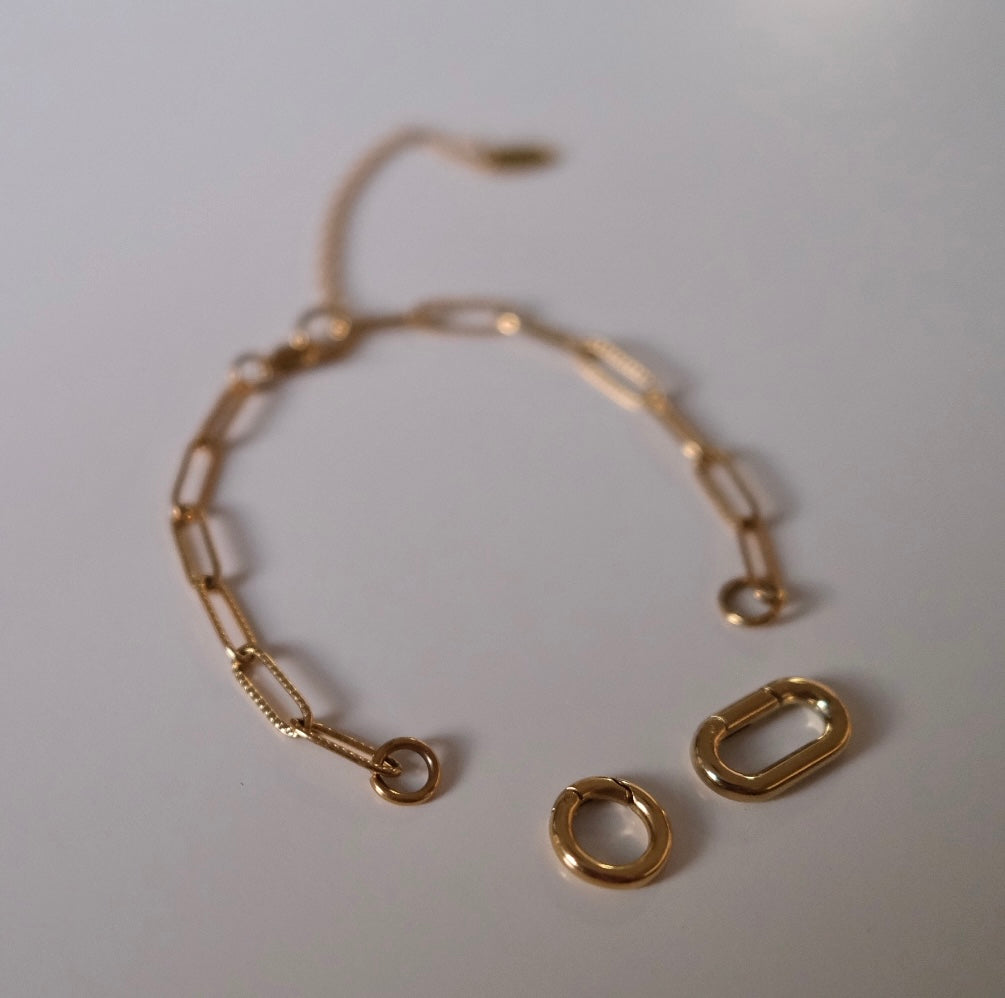Paperclip CYO bracelet