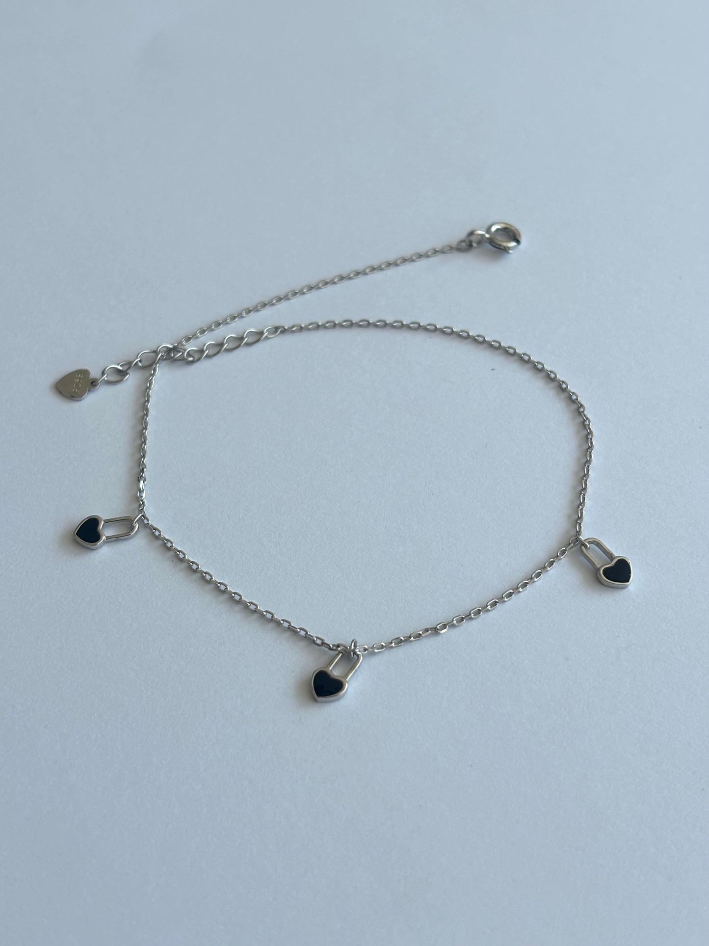 Locked Heart Anklet W5