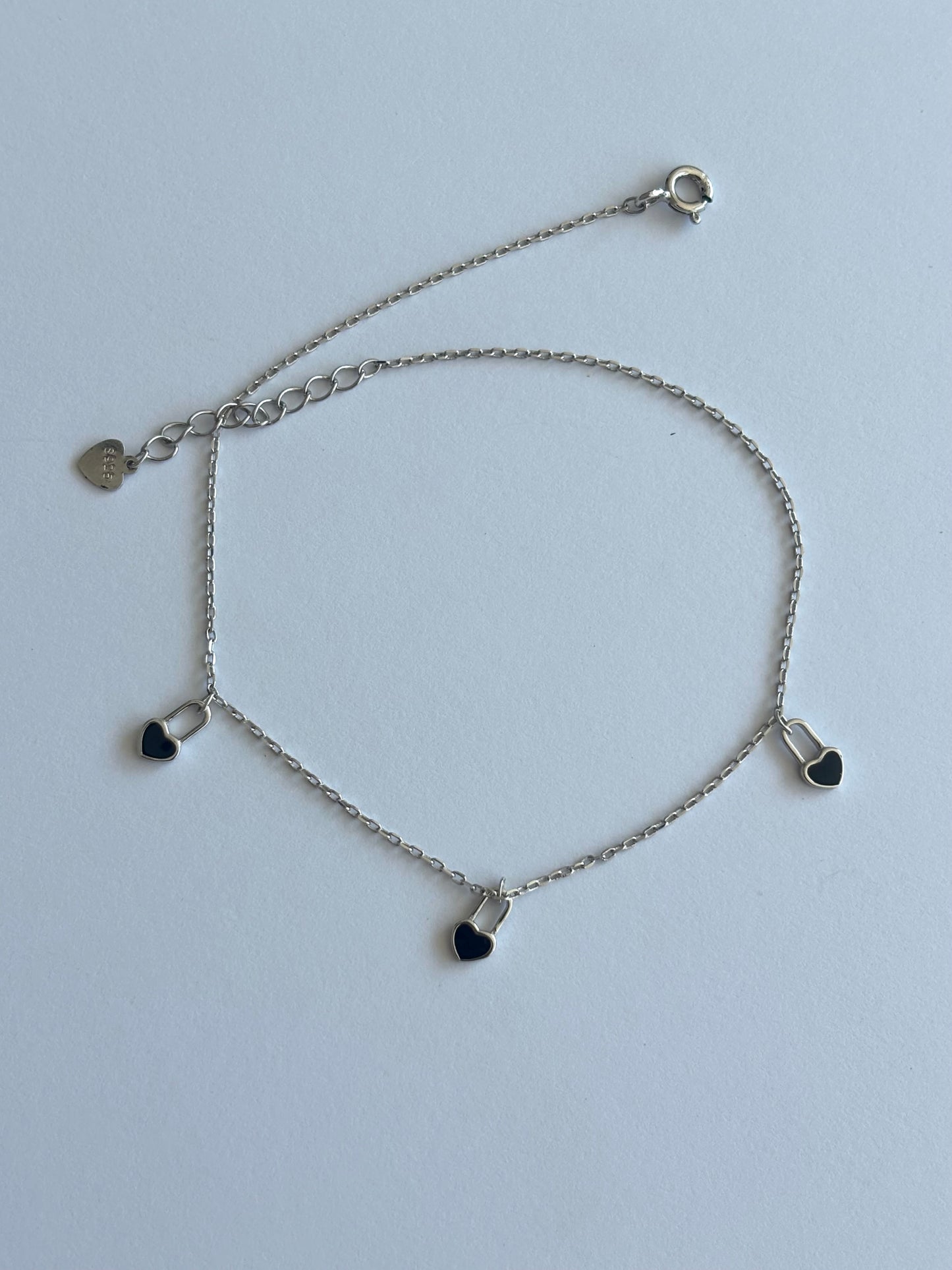 Locked Heart Anklet W5