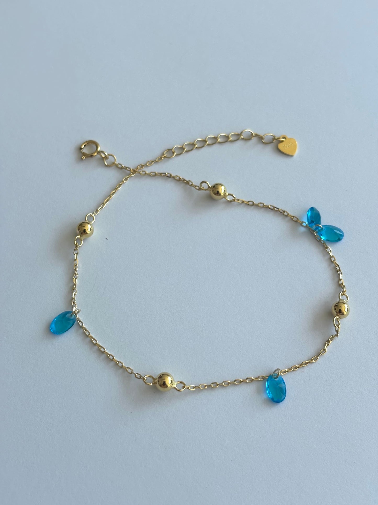 Aegean Drop Anklet W4