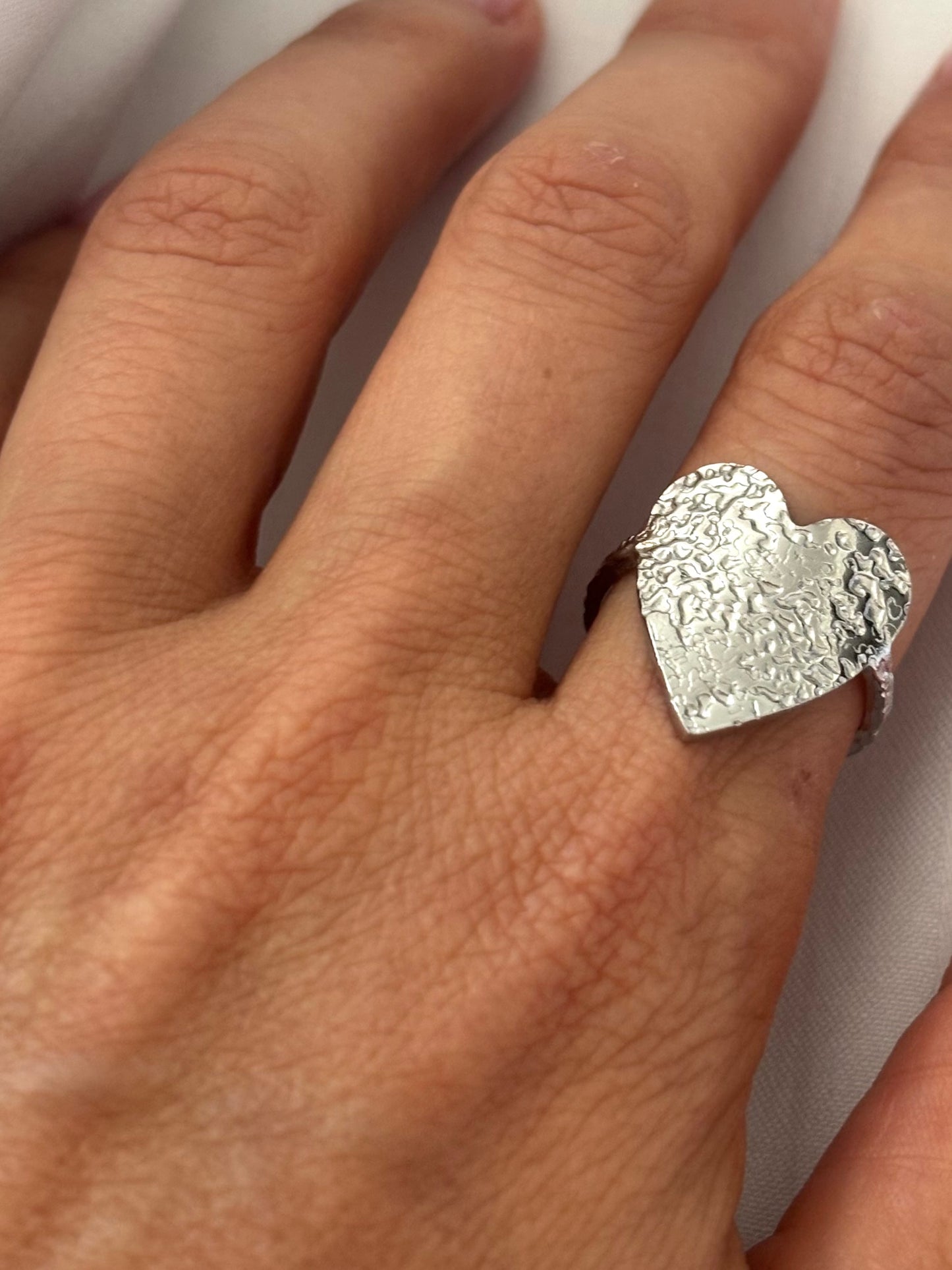Silver Amour Ring R11