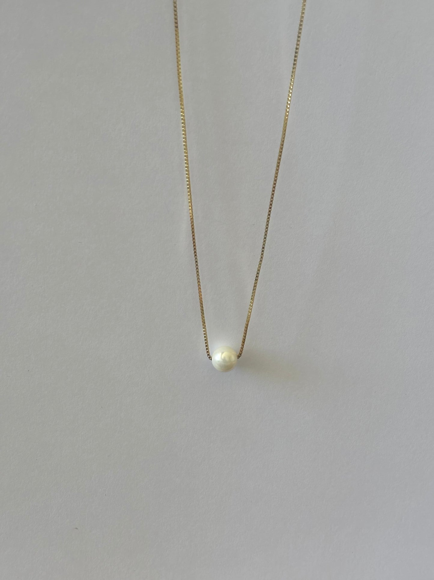 Single Pearl Necklace N6