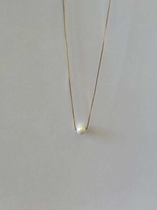 Single Pearl Necklace N6