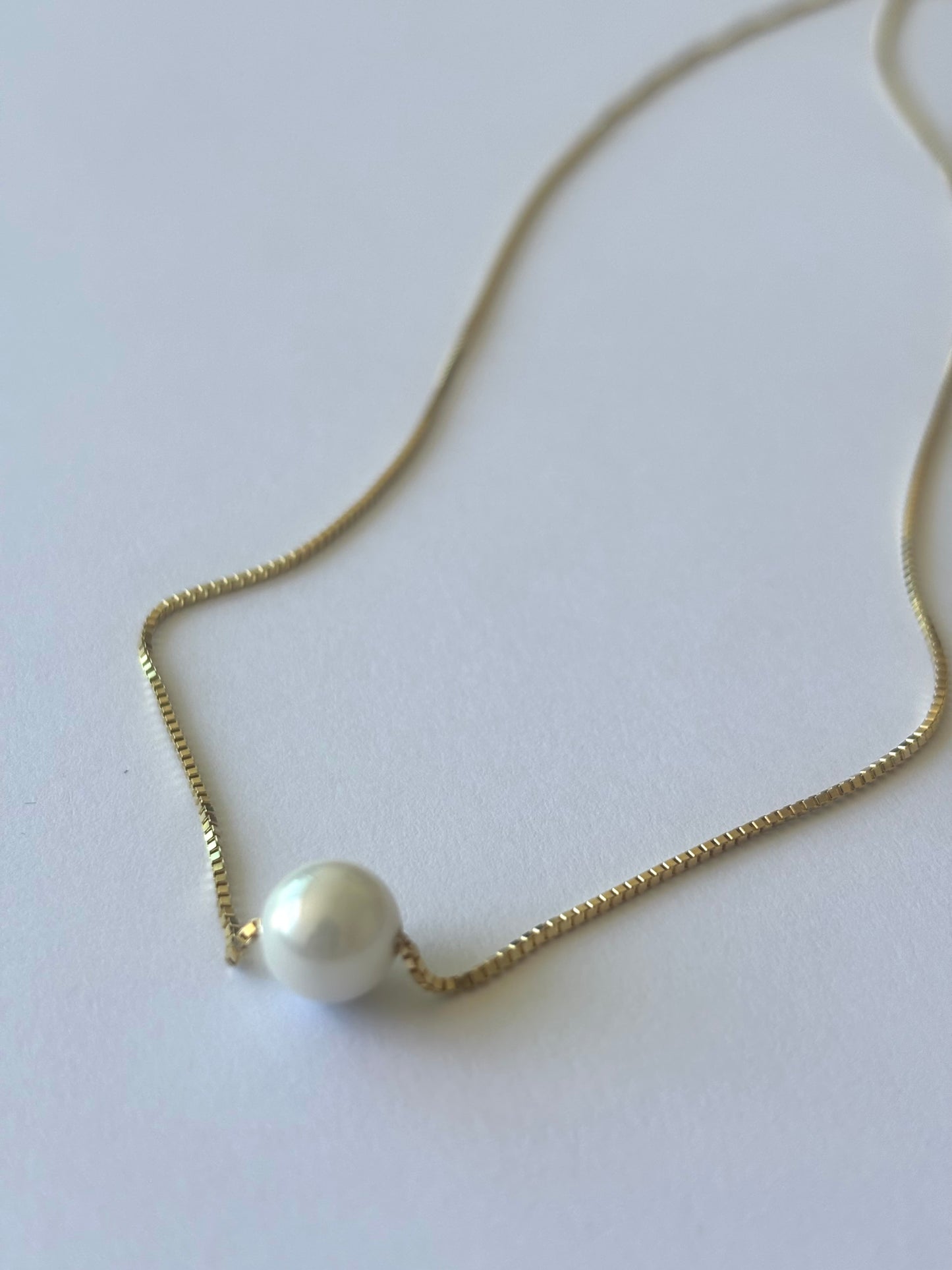 Single Pearl Necklace N6