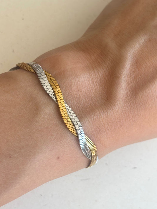 Twisted Duo Bracelet W13