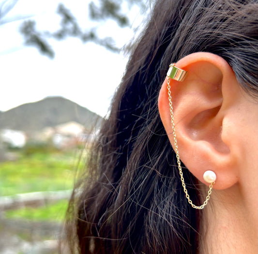 Dora ear cuff & earrings E13