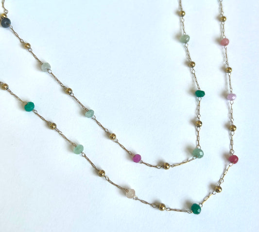 Clover necklace N23