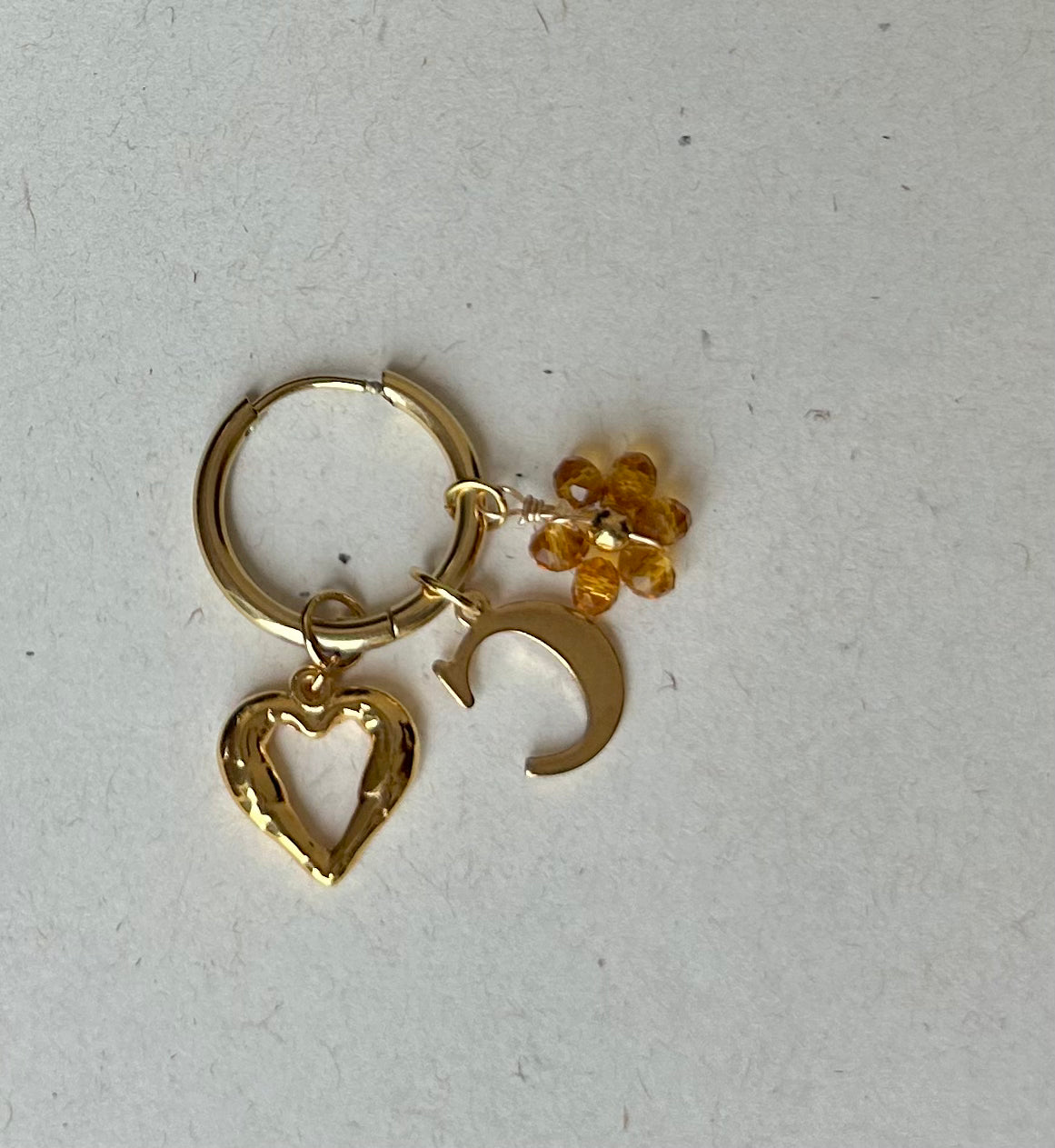 Orange bloom charm C44