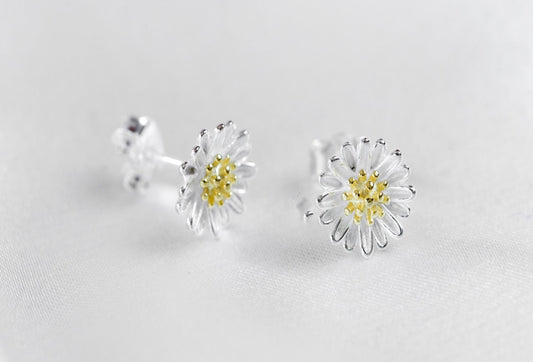 Sunflower stud earrings E27
