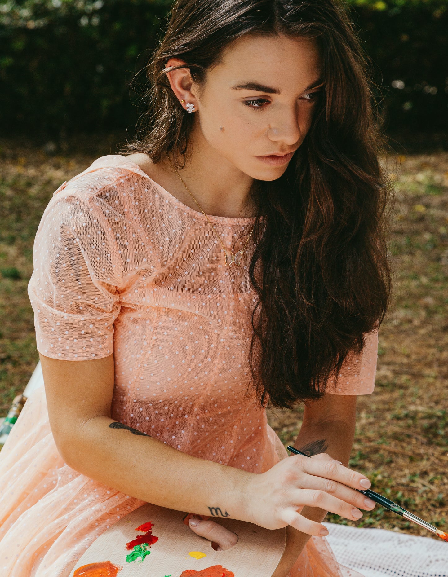 You give me butterflies - earrings E44