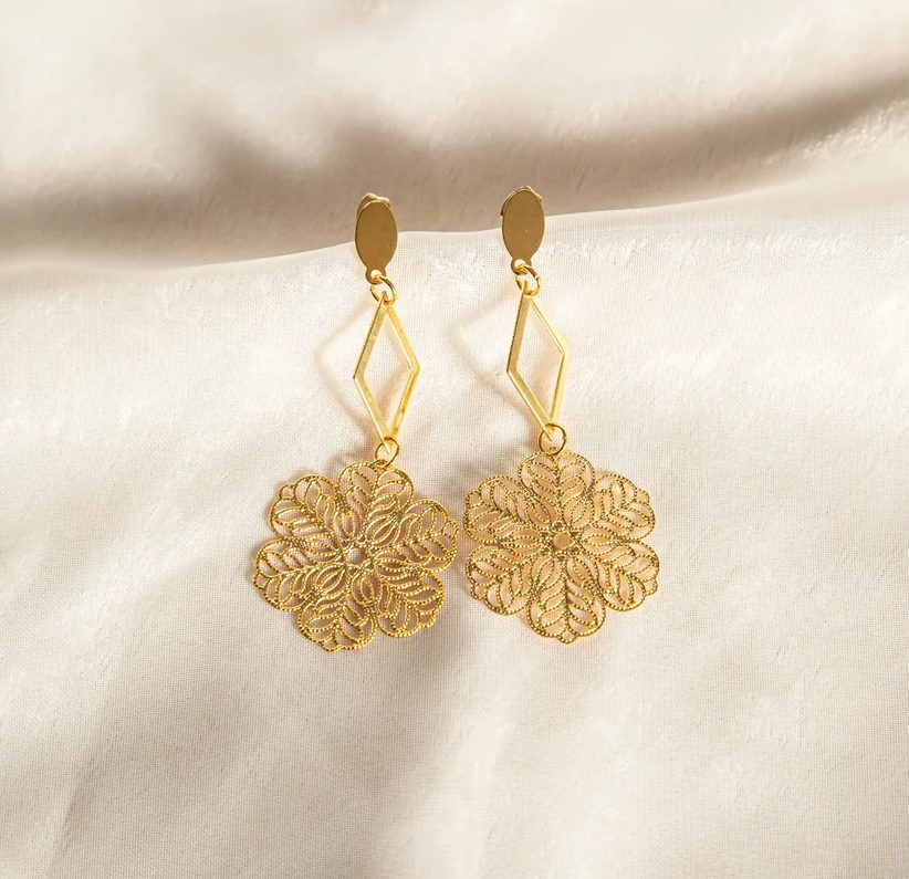 Blossoming earrings