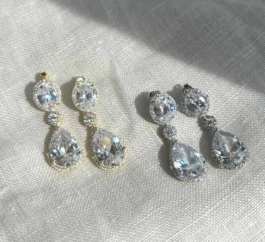 Coralénia's bridal earrings E15